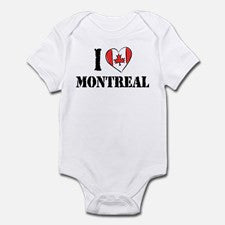 I Love Montreal Onesie